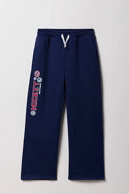 Pantalon d'entraînement en molleton à imprimé Mickey & Friends pour fille