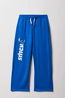 Girls Stitch Graphic Fleece Sweatpant