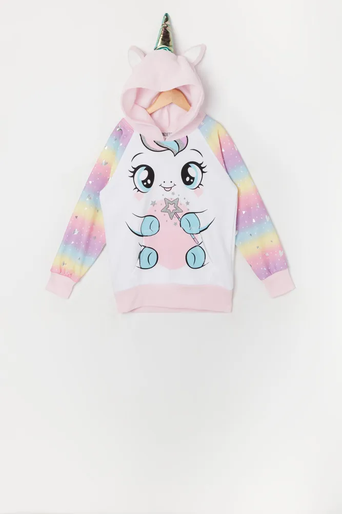 Rainbow Unicorn 3D Hoodie