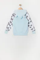 Girls Butterfly Cat Character Hoodie