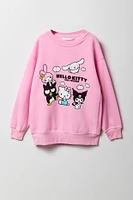 Chandail en molleton à imprimé Hello Kitty & Friends pour fille