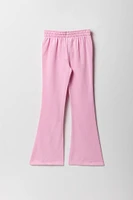 Pantalon  d'entraînement à jambe évasée en molleton avec imprimé Hello Kitty pour fille