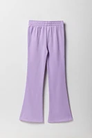 Pantalon  d'entraînement à jambe évasée en molleton avec imprimé Kuromi pour fille