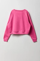 Ensemble deux pièces chandail et short en molleton à imprimé Hello Kitty & Friends pour filles