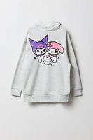 Girls Hello Kitty & Friends Fleece Hoodie Short 2 Piece Set