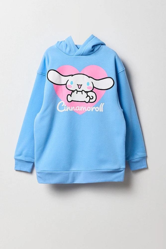 Girls Hello Kitty & Friends Fleece Hoodie Short 2 Piece Set