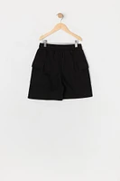 Girls Fleece Cargo Short