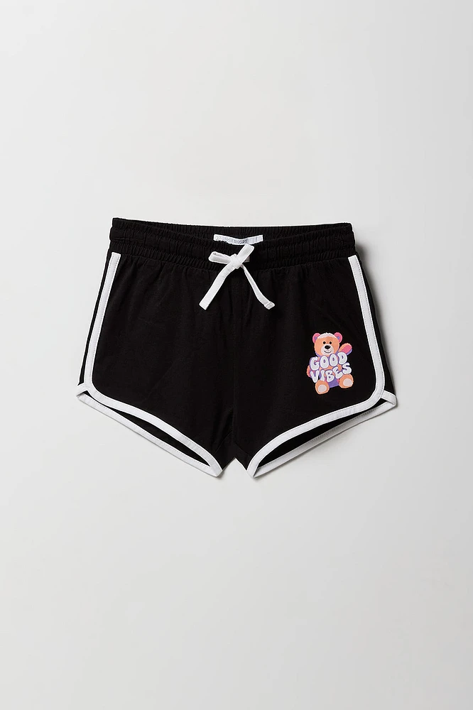 Short Active imprimé pour fille