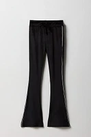 Girls Velour Flare Pant