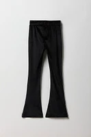 Girls Velour Flare Pant