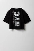 Ensemble Active avec t-shirt et short pour fille
