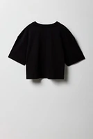 Ensemble Active avec t-shirt et short pour fille