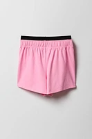 Ensemble Active avec t-shirt et short pour fille