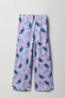 Ensemble avec t-shirt à imprimé Stitch et pantalon pour fille