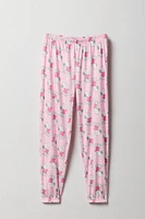 Ensemble avec t-shirt à imprimé Snoopy et pantalon pour fille