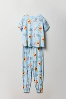 Ensemble avec t-shirt à imprimé Pooh Bear et pantalon pour fille