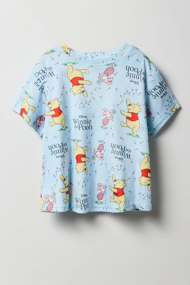 Ensemble avec t-shirt à imprimé Pooh Bear et pantalon pour fille