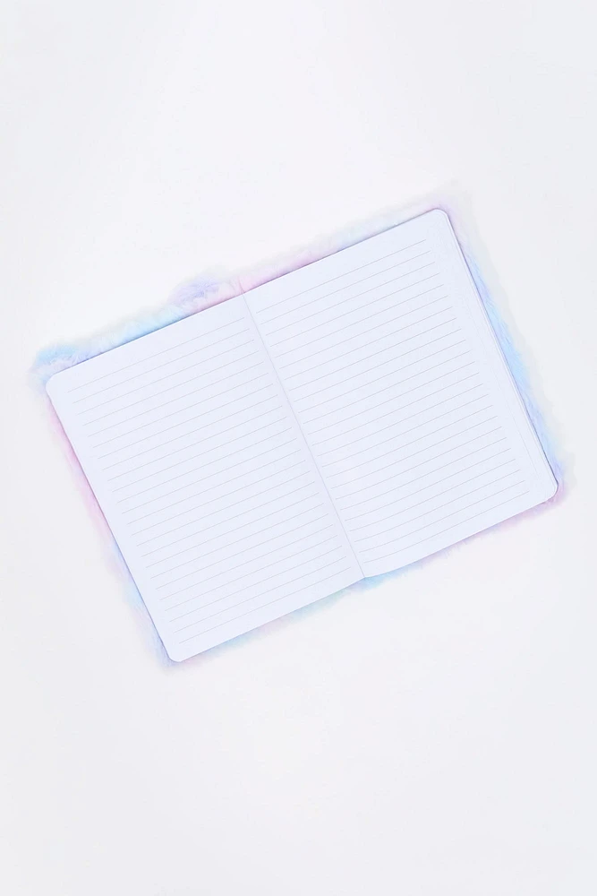 Journal pelucheux pour fille