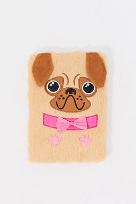 Girls Faux Fur Critter Diary