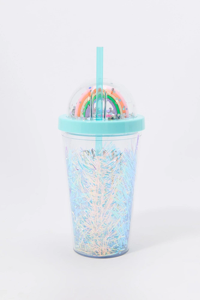 Girls Confetti Tumbler