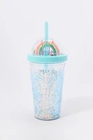 Girls Confetti Tumbler