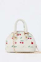 Sac Ã  main avec motif de cerises pour fille