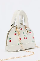 Sac à main avec motif de cerises pour fille