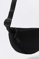 Girls Nylon Half Moon Crossbody Bag