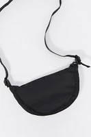 Sac Ã  bandouliÃ¨re en forme de demi-lune nylon pour filles