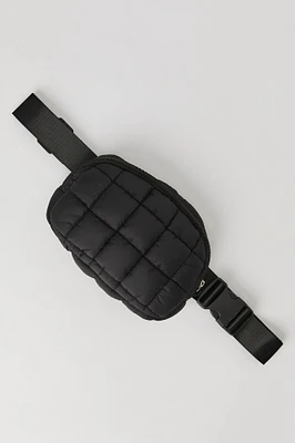Sac banane matelassé en nylon pour fille