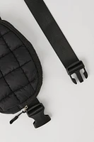 Sac banane matelassé en nylon pour fille