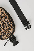 Sac banane matelassé en nylon pour fille