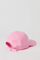 Girls Bow Embroidered Denim Hat