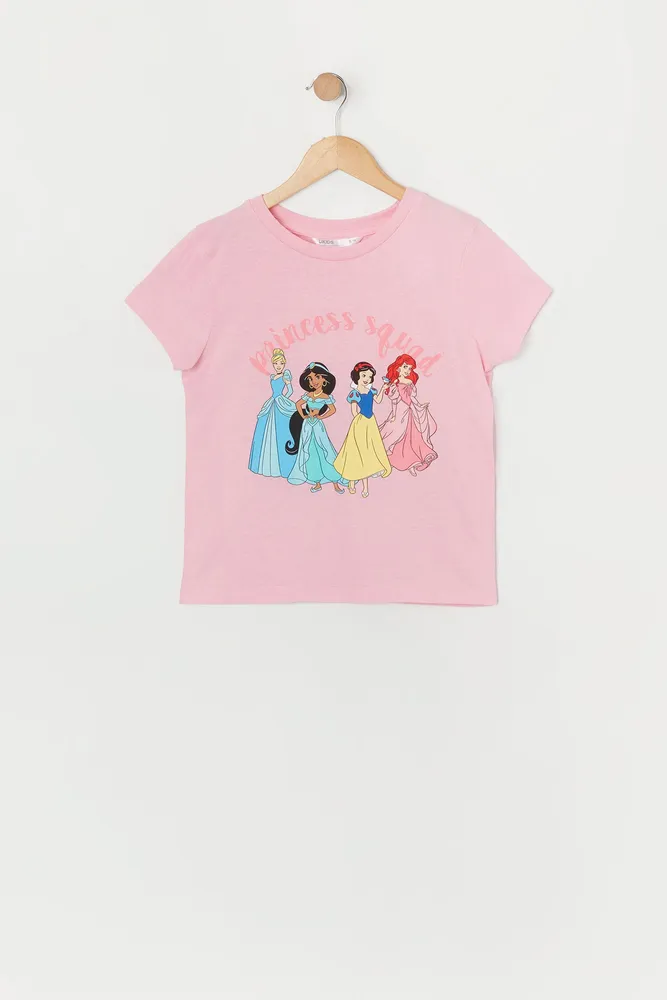 Girls Princess Squad Graphic T-Shirt