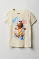 T-shirt Ã  imprimÃ© Moana pour fille