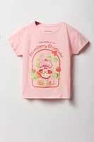 T-shirt à imprimé Strawberry Shortcake pour fille
