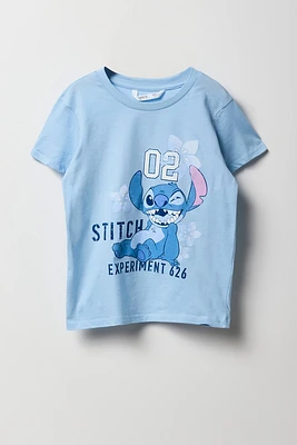 T-shirt Ã  imprimÃ© Stitch pour fille