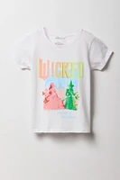 T-shirt à imprimé Wicked Elphaba & Glinda pour fille