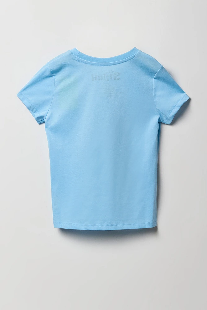 T-shirt à imprimé Stitch & Angel pour fille