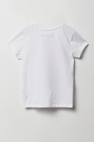 T-shirt à imprimé Angel pour fille