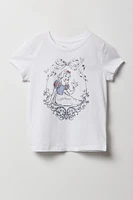 T-shirt à imprimé Snow White pour fille
