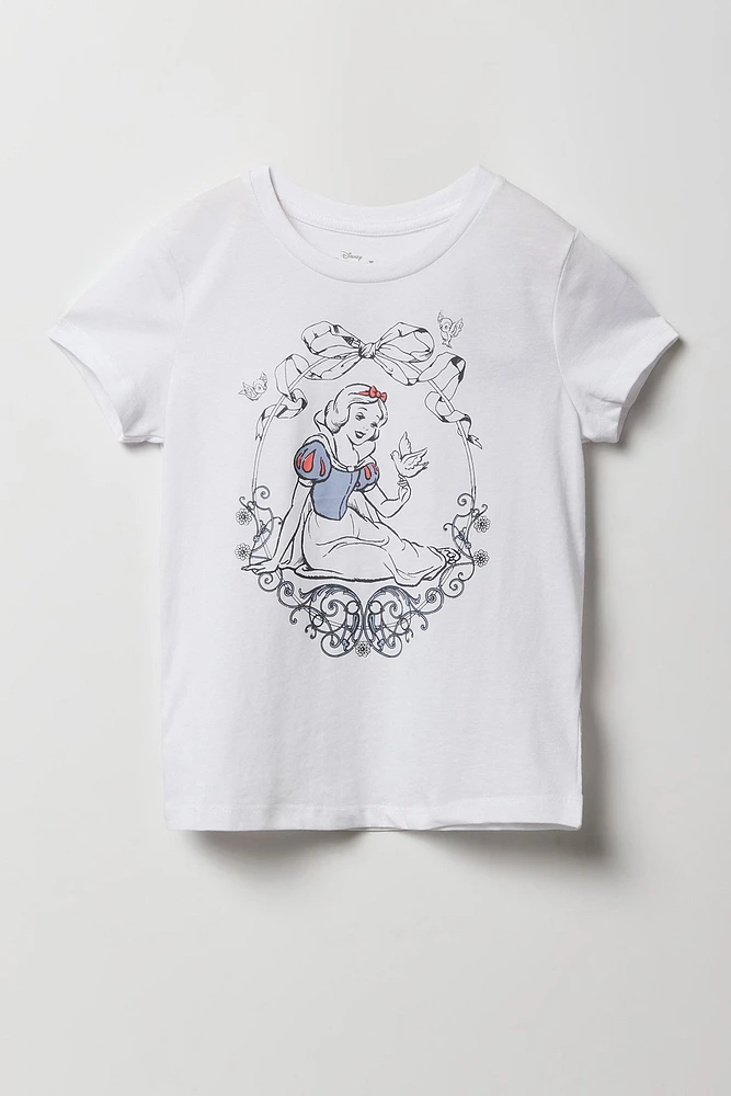 T-shirt à imprimé Snow White pour fille