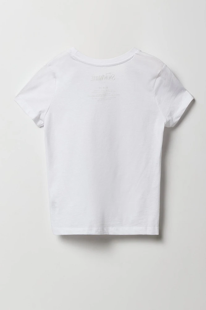 T-shirt à imprimé Snow White pour fille