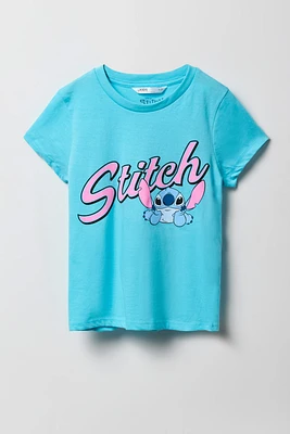 Girls Stitch Graphic T-Shirt