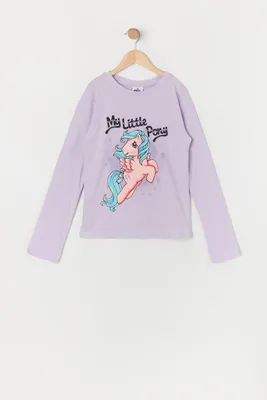 Girls My Little Pony Graphic Long Sleeve Top