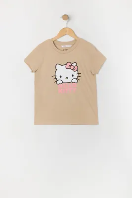 Hot Topic Hello Kitty Racer Boyfriend Fit Girls T-Shirt