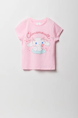 T-shirt à imprimé Cinnamoroll pour fille