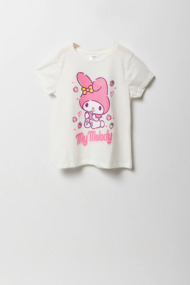 T-shirt Ã  imprimÃ© My Melody pour fille