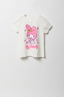 T-shirt à imprimé My Melody pour fille