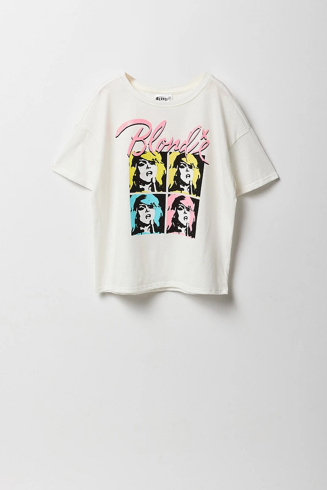 T-shirt surdimensionné à imprimé Blondie pour fille